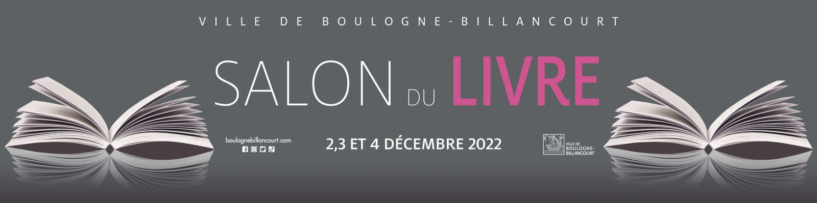 Salon du livre de Boulogne-Billancourt 2022